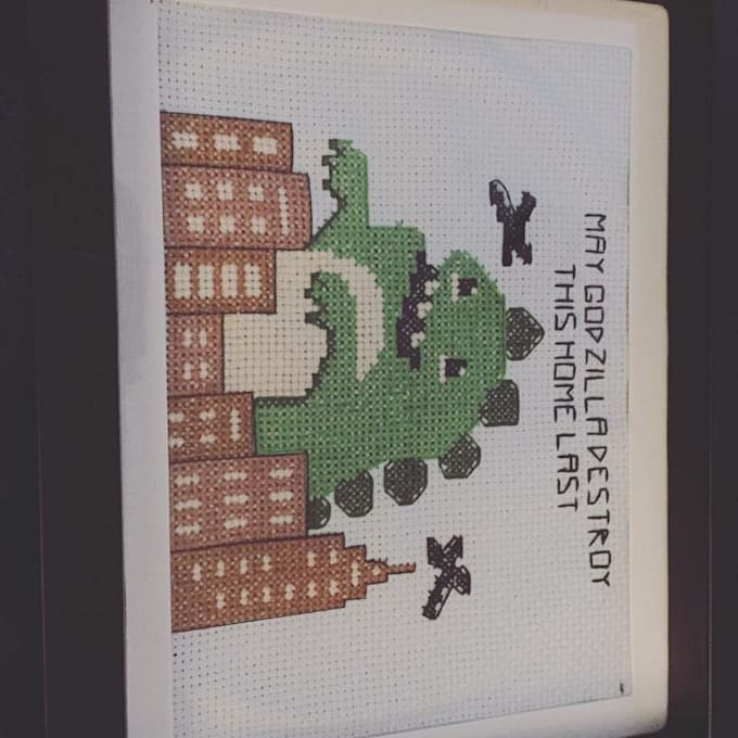 Cross Stitch A Geeky House Warming Gift By Natashapeters73