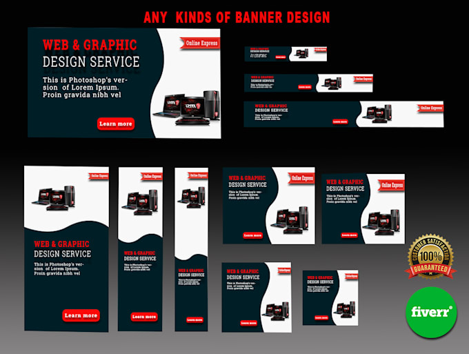 Design Any Kinds Of Banner Ads Within 24hrs By Lipiakter33
