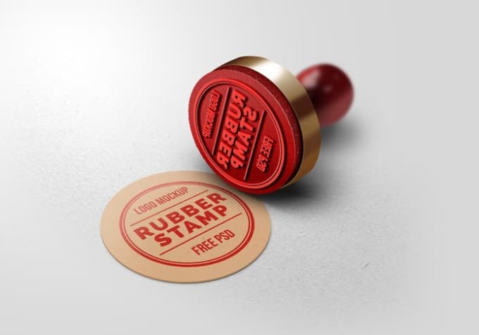 Download Do rubber stamp, wax seal stamp, embossing seal stamp ...