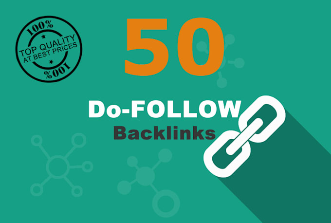 50 high quality dofollow backlinks for SEO