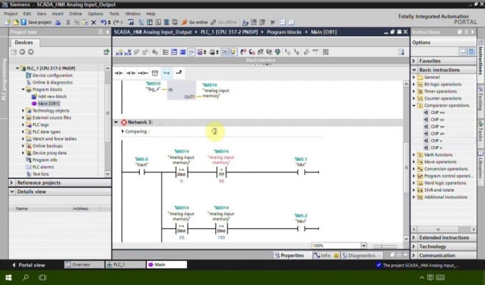 Do plc programming and hmi siemens s7 1200,300,tia by Yahiazakarea