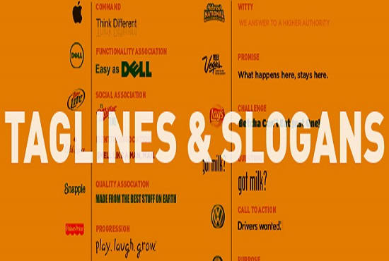 Create your perfect slogan or tagline by Brand_angela