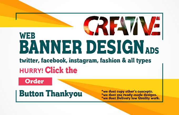 Design High Quality Eye Catching Web Banners Cover Header By