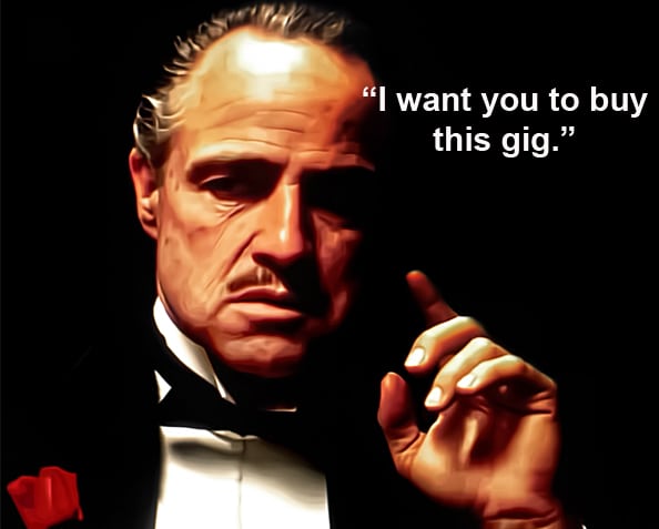 Talk like the original godfather using your script by Destill