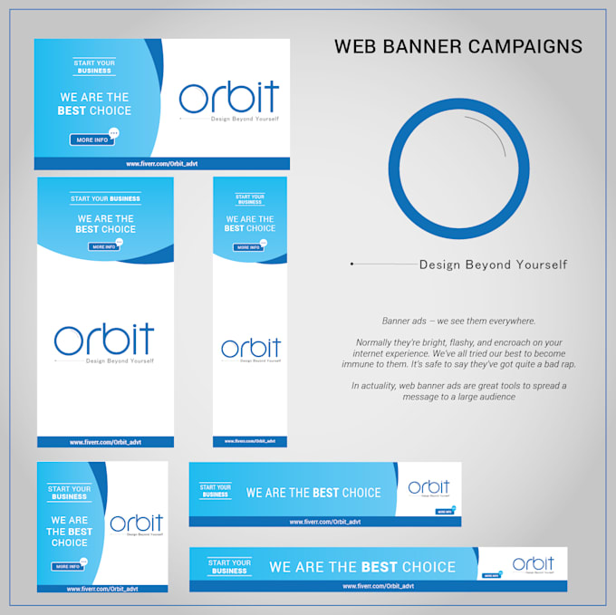 Create The Perfect Banners Ad By Orbit Advt