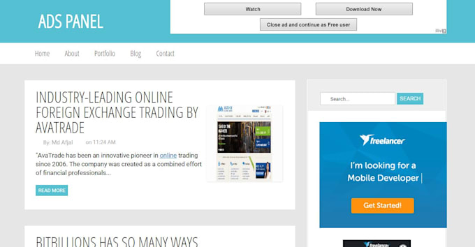 Show Banner Ads For 7 Months On My Affiliate Directory Site By