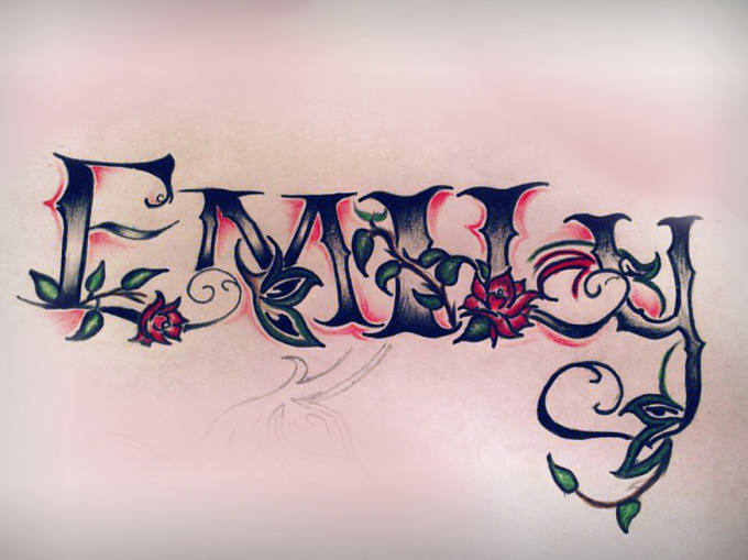 Draw A Awesome Name Or Message With Customized Art Letters By