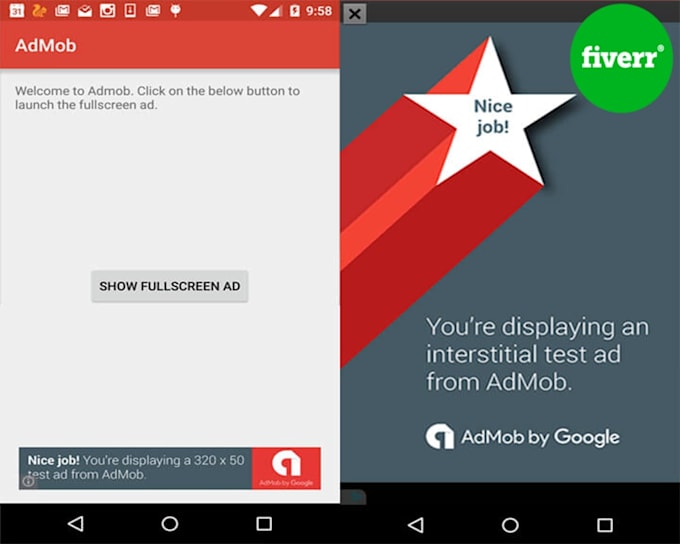 Add Admob Banner And Interstitial To Your Android App By Fpgadesign