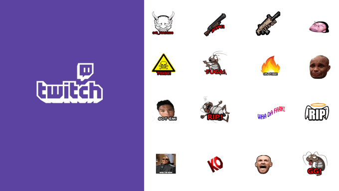 Create twitch emotes for you by Toobisen