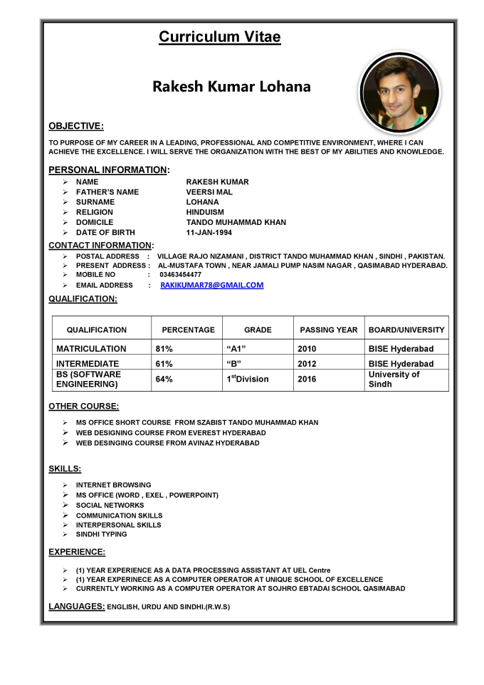 design an attractive cv for you by designerrk