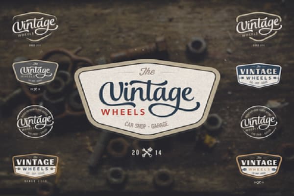 Generate Retro Vintage Hipster Badge Logo Design Stamp By Rinki19