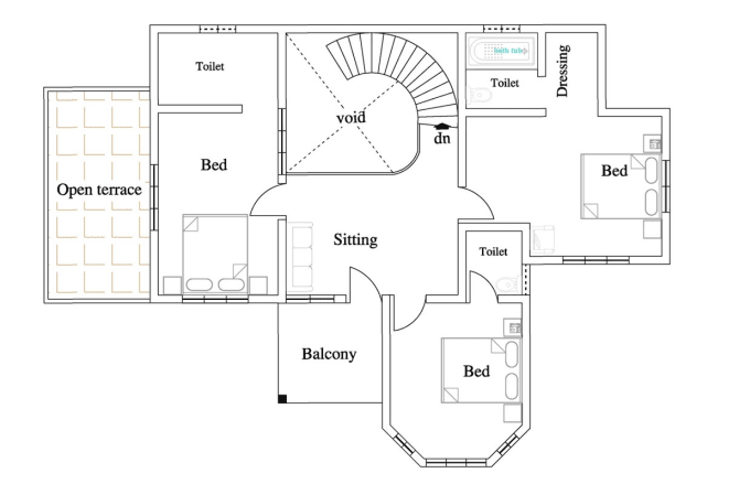 Redraw sketch or pdf floor plan by 2d autocad by Rahmanthedev