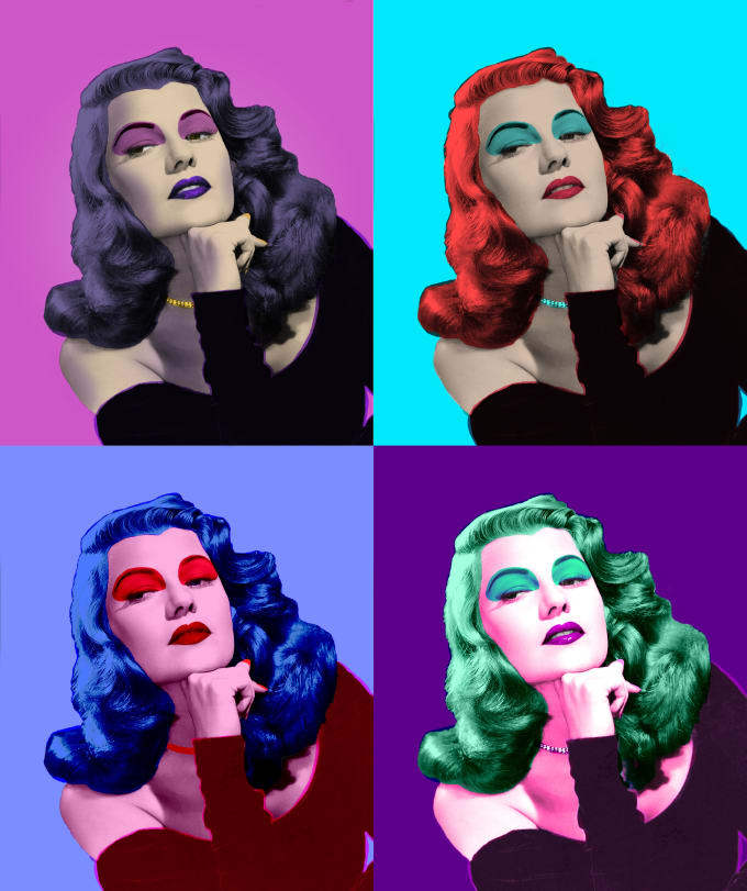 Turn your picture into an andy warhol style portrait by ...