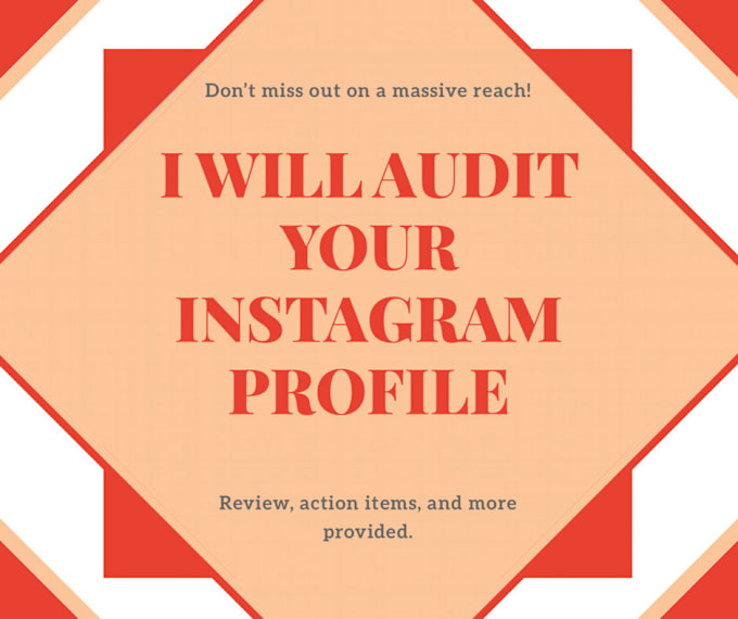  - audit your instagram profile