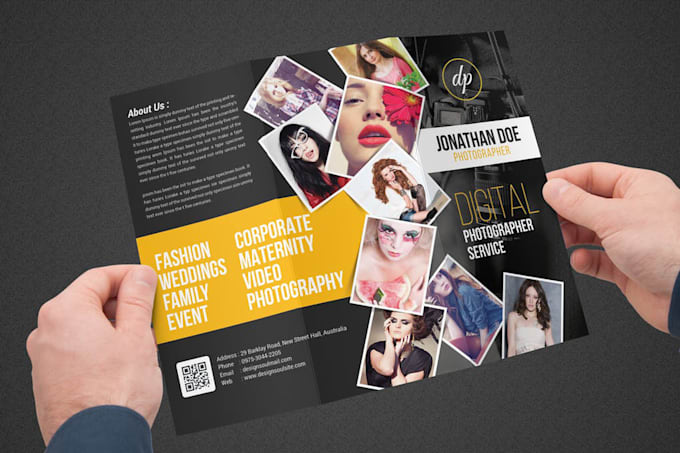 Design A Clean And Elegant Flyer Leaflet Or Brochure By Proanisur