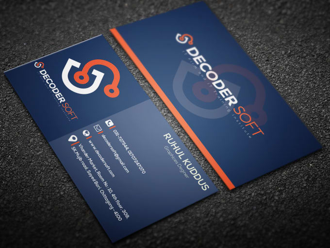 Do Professional Business Card Design Within 24 Hour By Ruhulkuddus8696