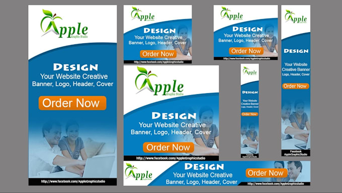 Design Awesome Banner Ads Posters Roll Up Banners Animated By