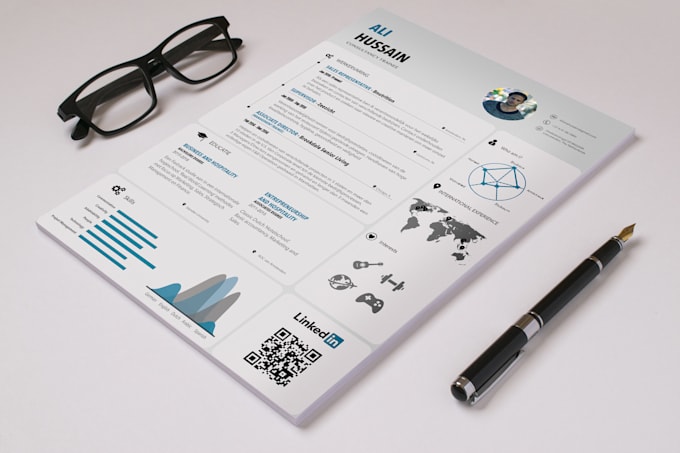resume design infographic quality