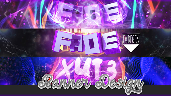 Do A Youtube Banner For A Cheap Price By Fadegraphic
