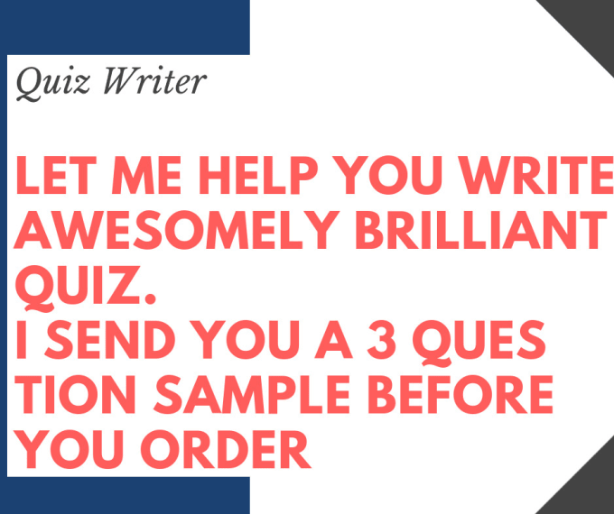 custom resume writing quiz