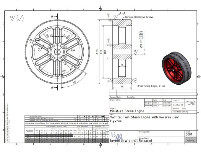 Do detailed technical drawing by Anniegrace