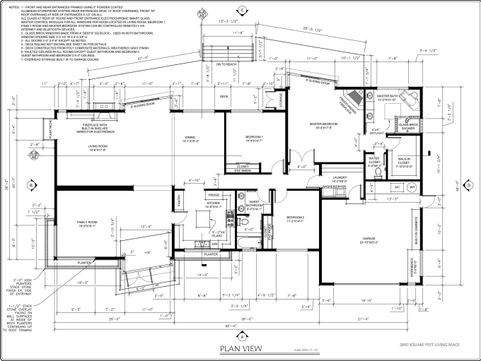 Architectural Drawings Autocad