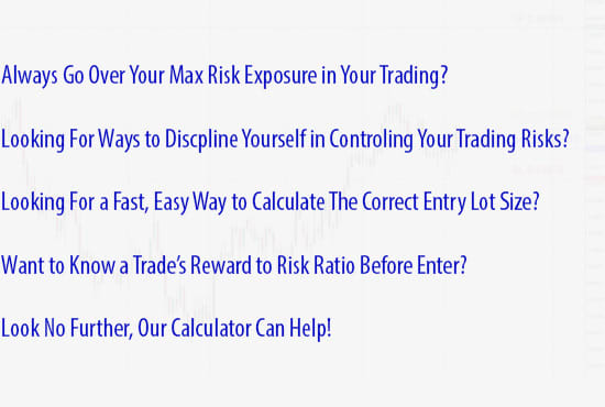 Weeklyfxjournal I Will Make An Easy To Use Plug And Play Forex Lot Size Calculator For You For 50 On Www Fiverr Com - 
