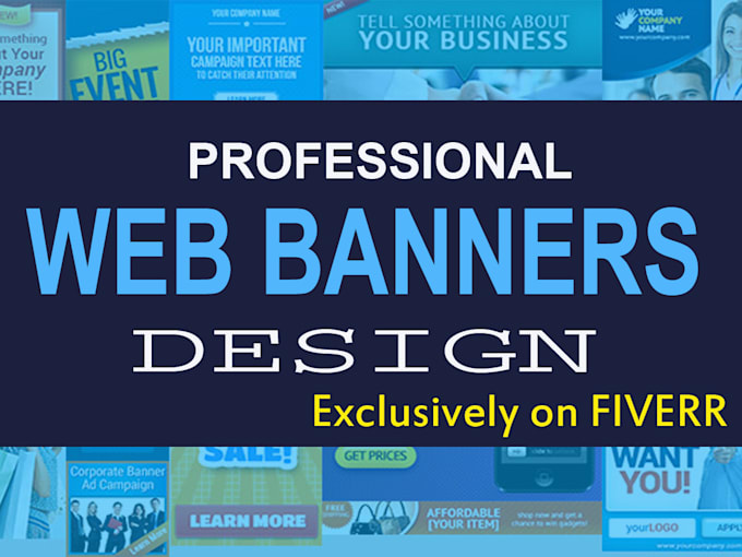 Do Any Website Banner Ads Web Banner Design Product Ads By