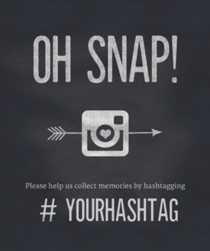 Create The Perfect Wedding Hashtag For Your Big Day By Engagementgirl