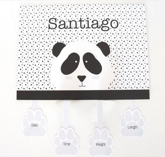 Design A Lovely Baby Hospital Or Nursery Door Hanger By Andremg