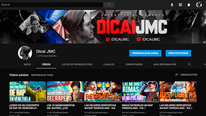 Design A Professional Youtube Banner By Dicaijmc