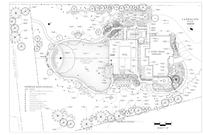 Design your 2d architectural site plan and landscape layout by Rosie_jay