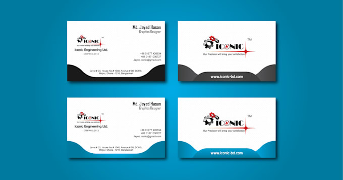 Design Awesome Business Cards For You By Jayedsinger