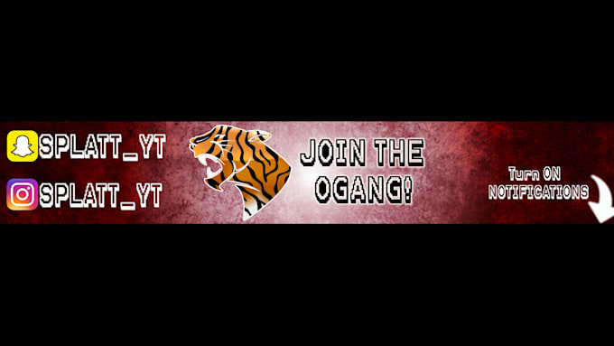 Create You A Youtube Channel Art By Splattlogos