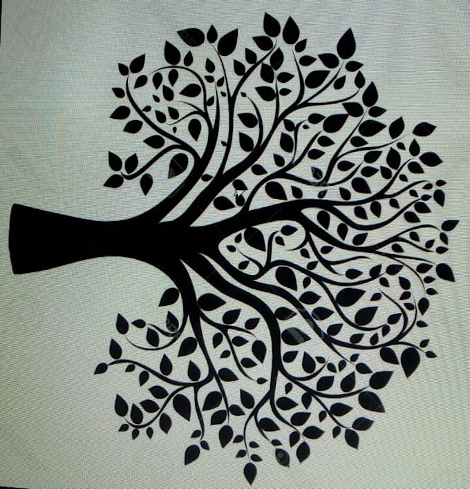 Fo jpg to cad dwg for laser cutting drawing by Sachinattigeri