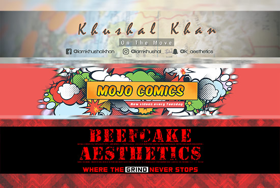 Make An Amazing Youtube Banner For You By Iamkhushal