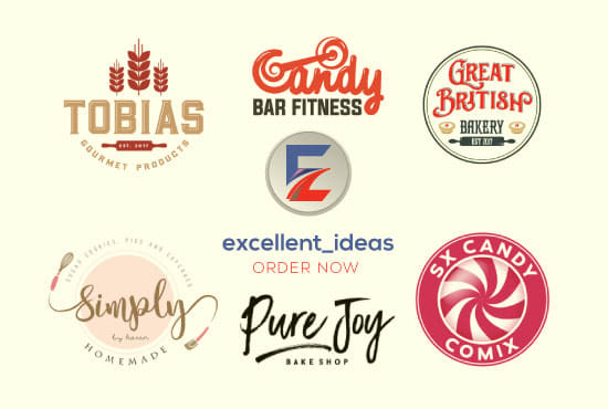 Design Candy Chocolate Sweet Bakery Or Food Logo By Excellent Ideas