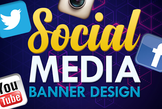 Design Facebook Youtube Twitter Linkedin Instagram Banners By