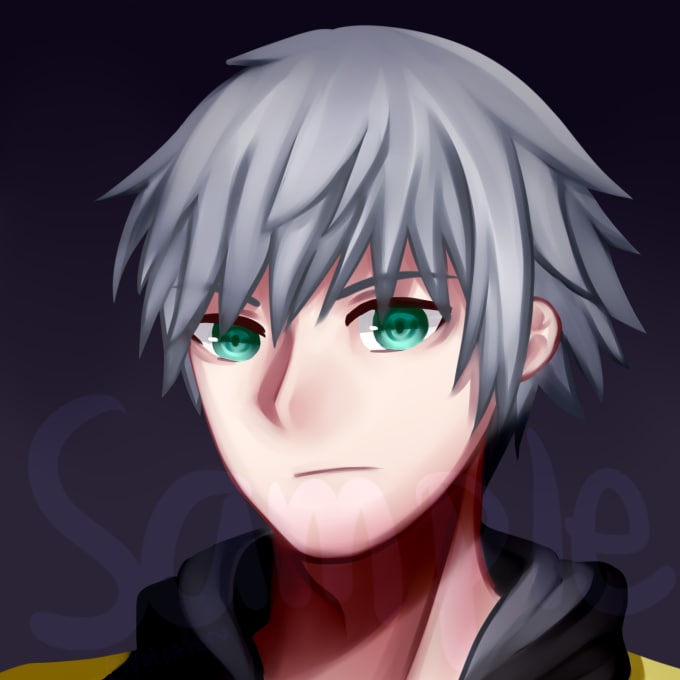 Draw you anime and semi realistic style by Potatteru