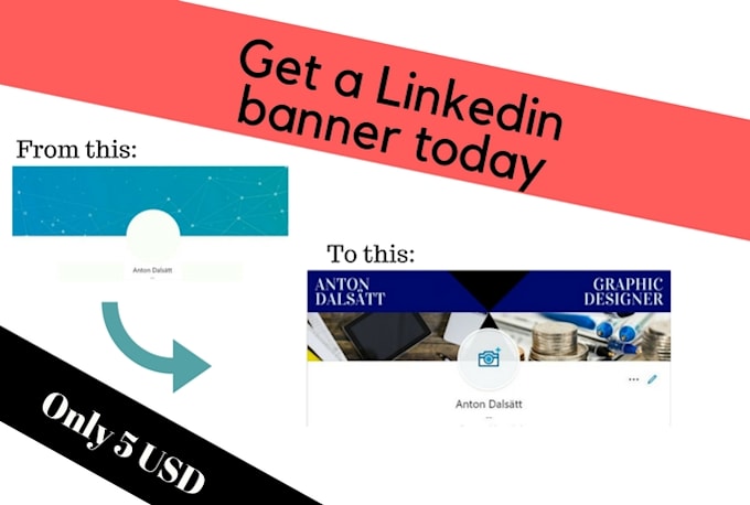 Do A Custom Linkedin Banner For You By Antondal