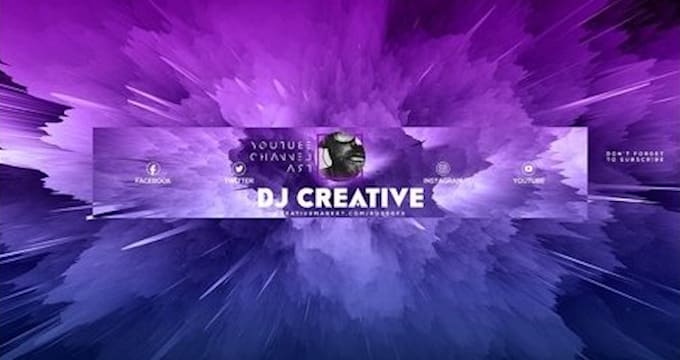 Design A Creative Youtube Banner Or Channel Art By Kevinstrud