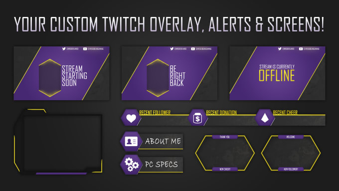how to create twitch panels