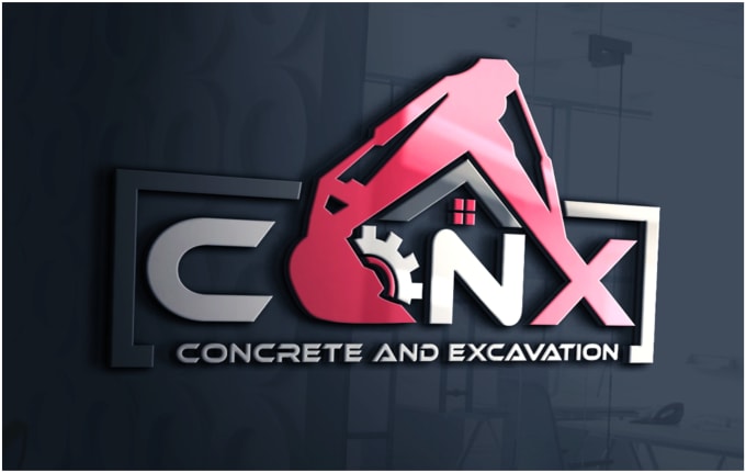 Create Construction And Excavation Logo By Lisalaf