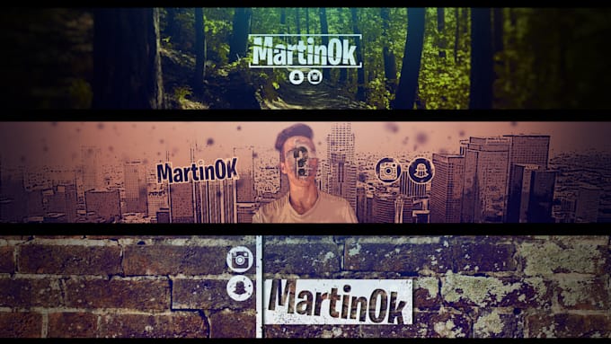 Design Hq Youtube Banner And Avatar Of Any Style By Justmartin