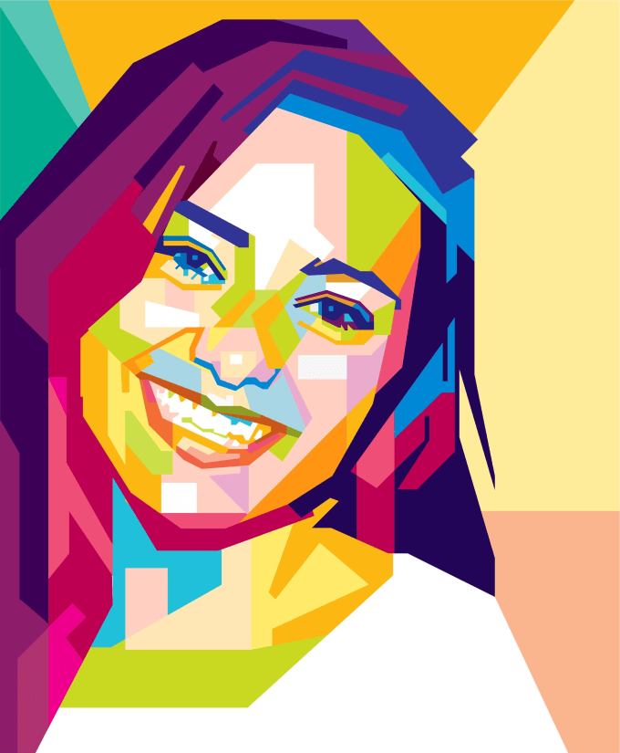 Draw a wonderful wpap pop  art  portrait by Daleverq