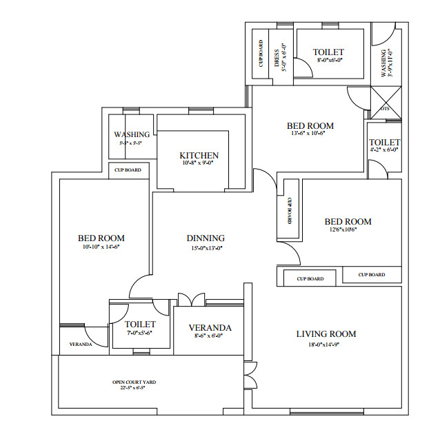 Design your 2d drawing plan in civil autocad by Darshansach09