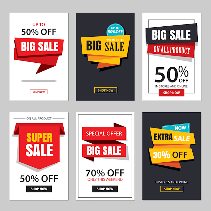 Create A High Quality Banner Ad For You By Creativecrop