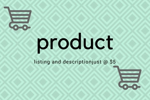 Mahiadnan007 I Will Make Product Listings And Their Specification In A Excel File For 20 On Www Fiverr Com