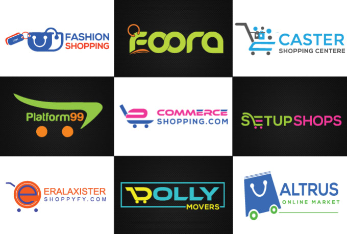 Design Ecommerce Logo For Online Store Or Website