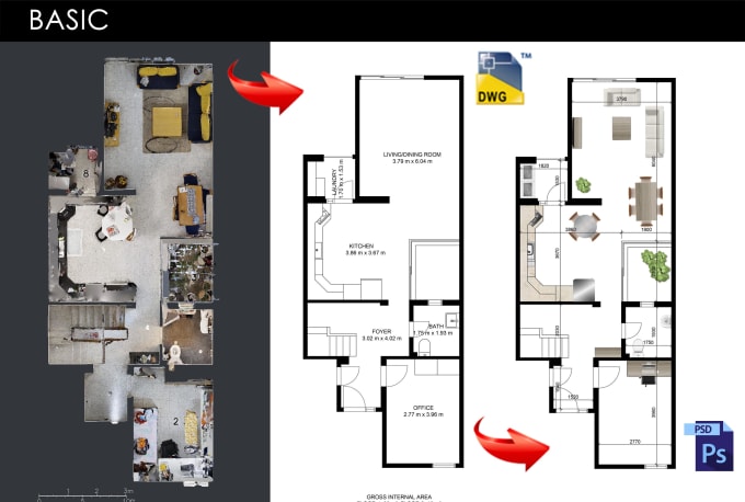 Sketchup 2d план